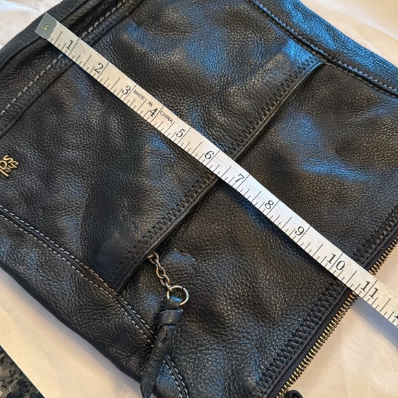 The Sak black soft pebbled leather crossbody bag - Picture 9 of 13